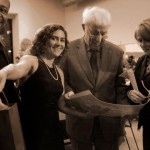 Ansa Akyea and Marcela with Seamus Heaney and his wife Marie Devlin